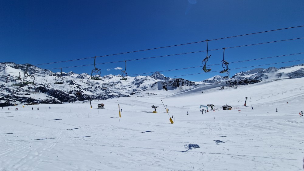 Ruimte en rust in La Thuile.